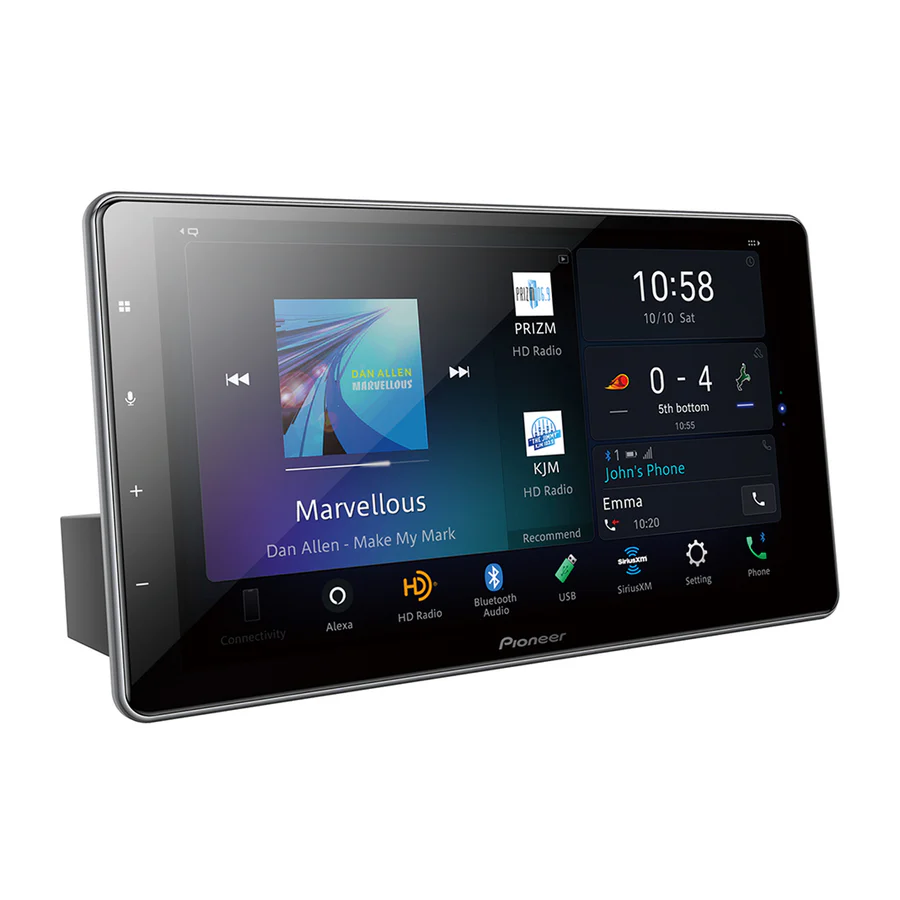 DVD PIONEER 9" CARPLAY APPRADIO USB BLUETOOTH