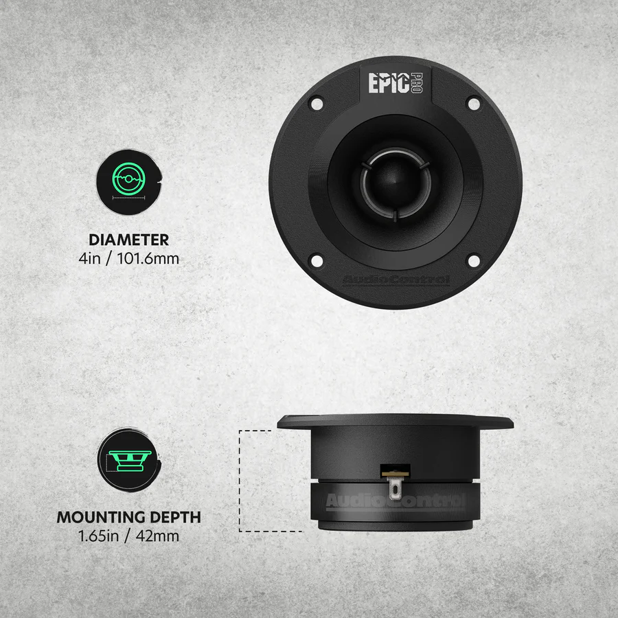 TWEETER BALA 4" AUDIO CONTROL 80RMS - Imagen 6