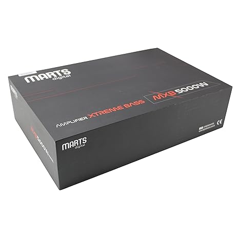 AMPLIFICADOR MARTS DIGITAL 5000 WTS MONOBLOCK BASS - Imagen 6