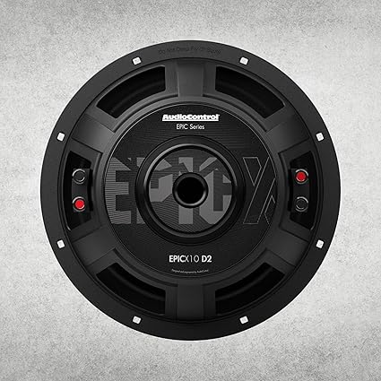 BAJO 10" AUDIO CONTROL 500RMS 2OHM DVC - Imagen 2