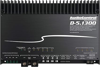 AMPLIFICADOR AUDIO CONTROL DSP 5 CH 1300 WTS - Imagen 2