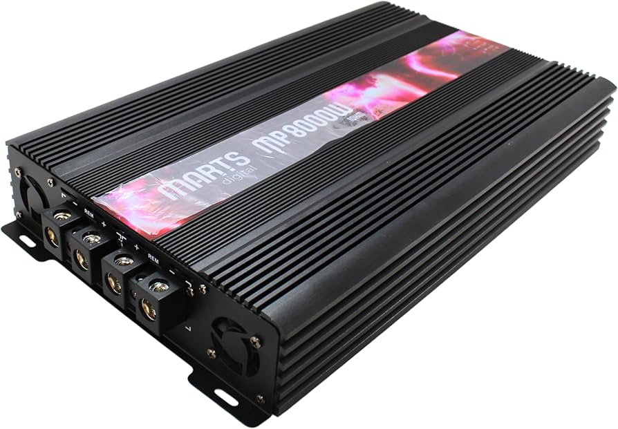 AMPLIFICADOR MARTS DIGITAL MONOBLOCK 8000 WTS BASS 1 O