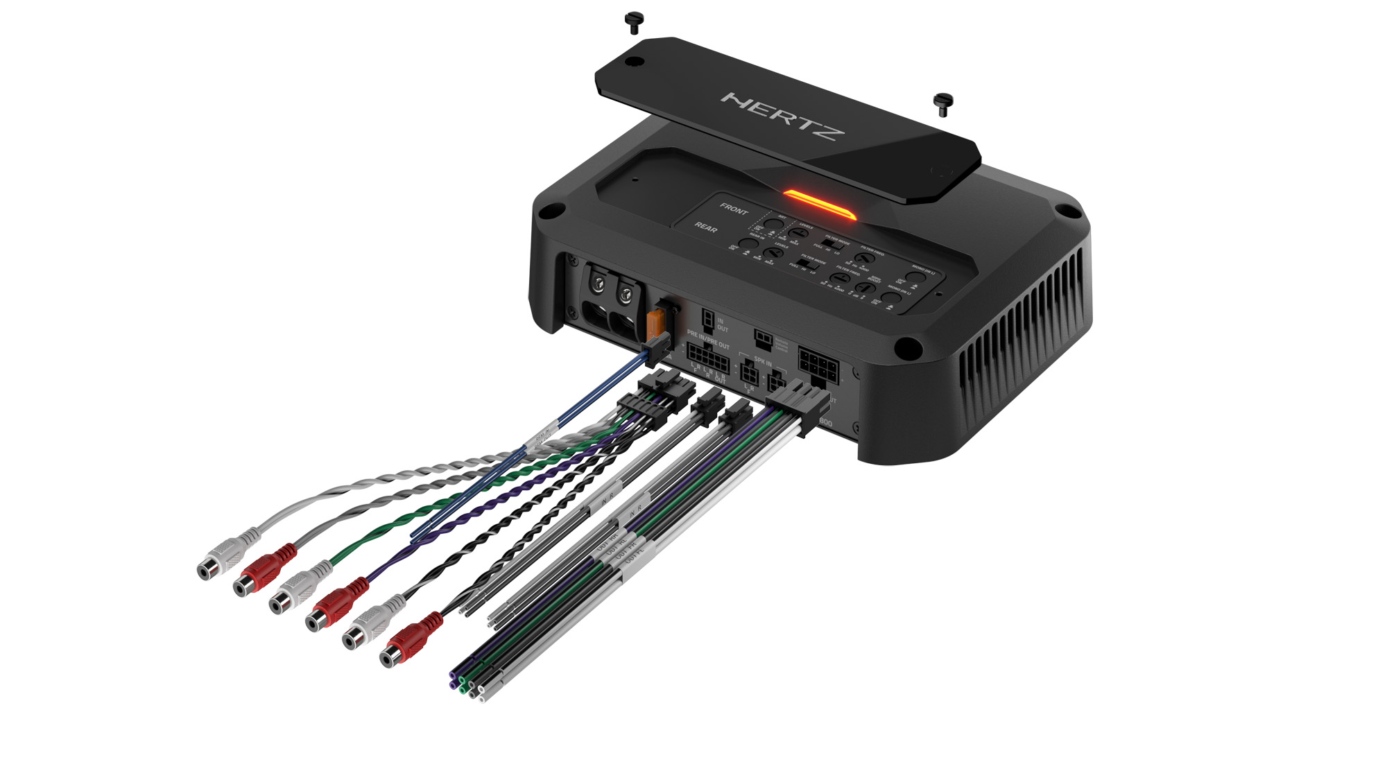 AMPLIFICADOR HERTZ 4 CH 760W SERIE CENTO - Imagen 2
