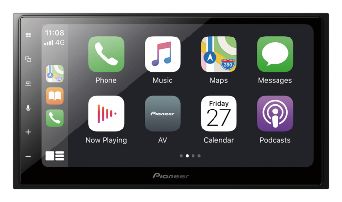 DVD PIONEER 6.8 CARPLAY APPRADIO WAZE - Imagen 2