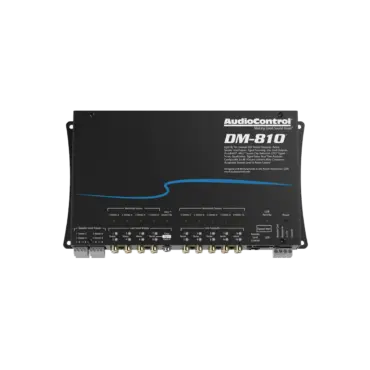 DSP AUDIO CONTROL  EQ ACCUBASS CROSSOVER SIGNAL DELAY 8