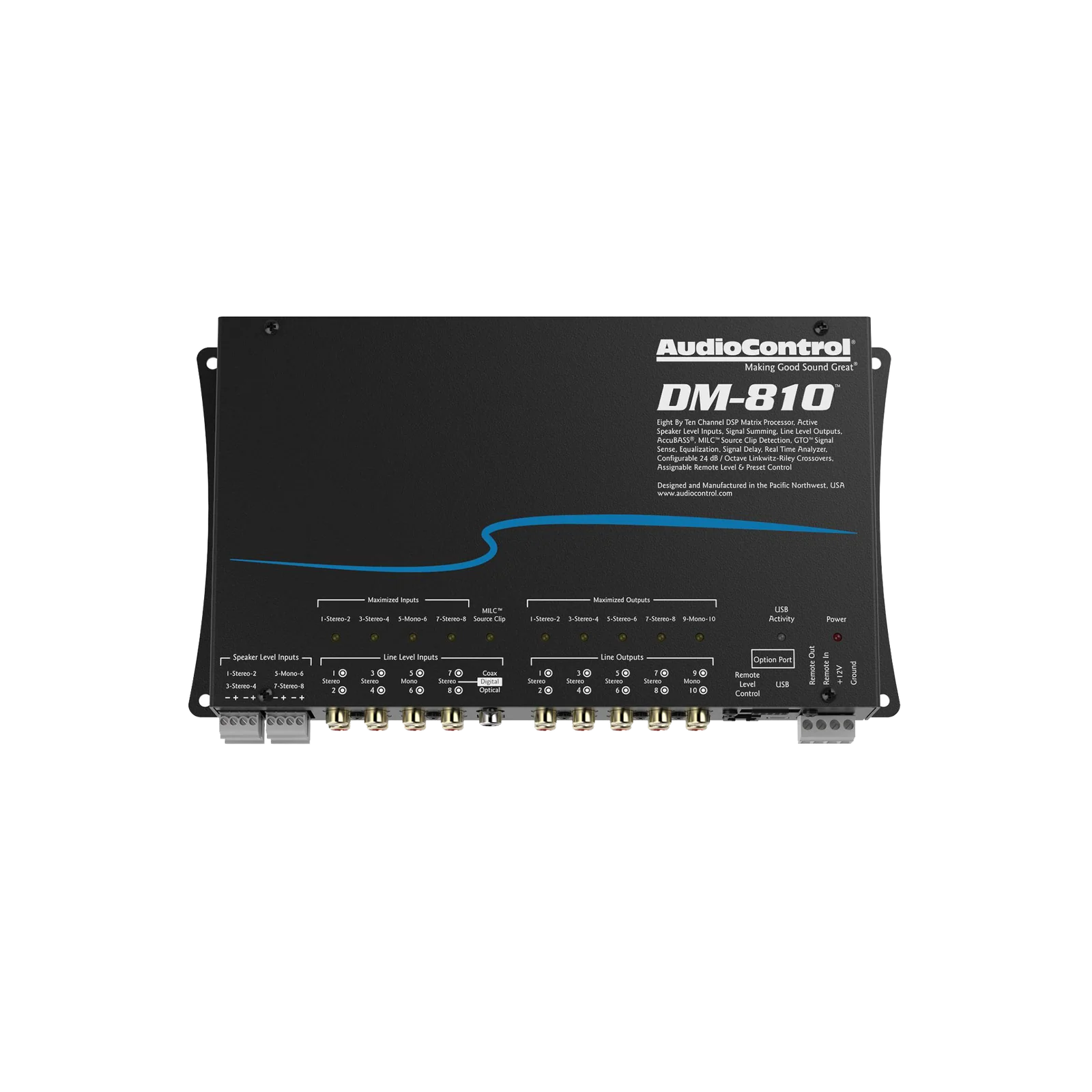 DSP AUDIO CONTROL EQ ACCUBASS CROSSOVER SIGNAL DELAY 8 - Imagen 5