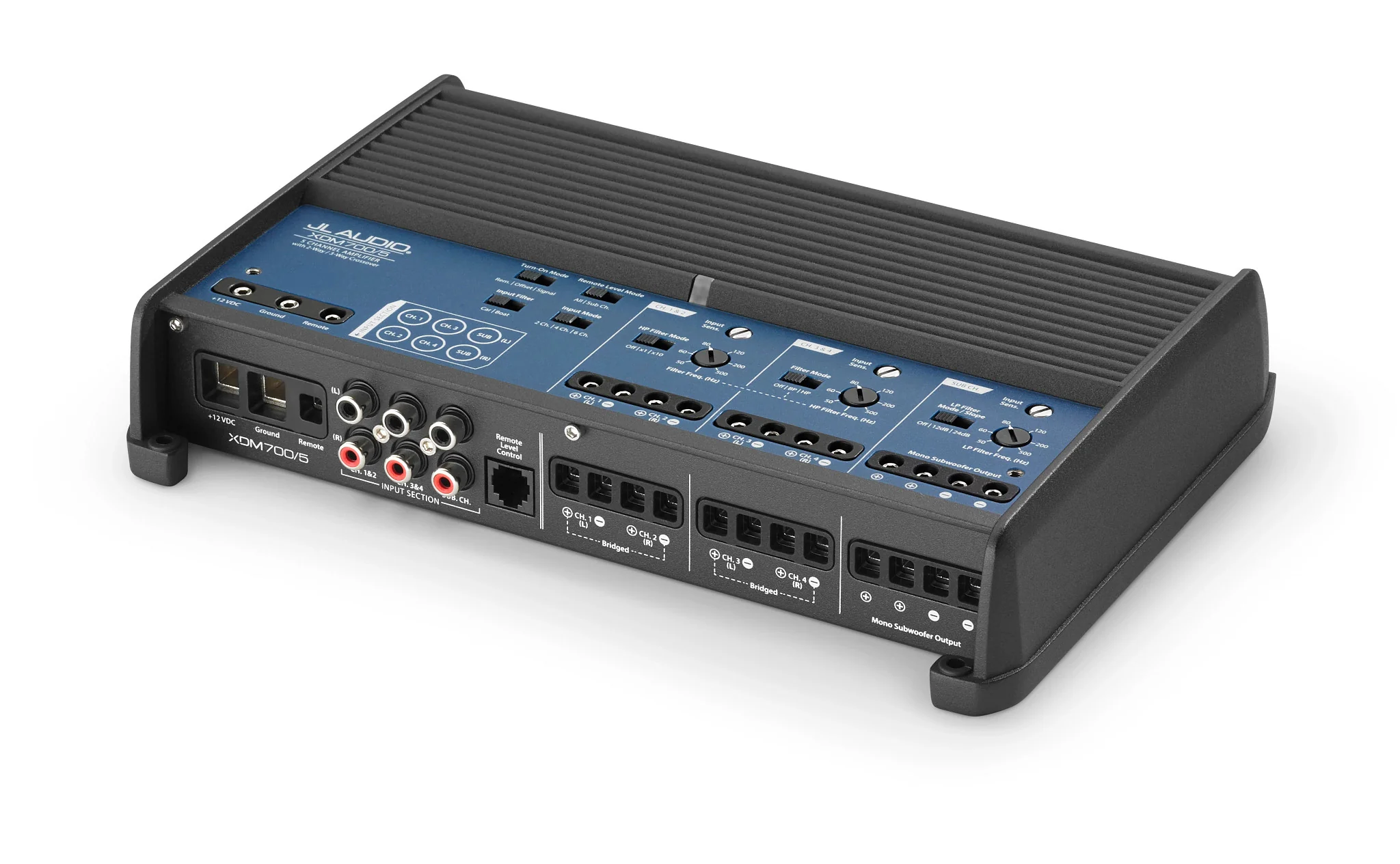 AMPLIFICADOR JL AUDIO 700W 5 CANALES MARINA - Imagen 4