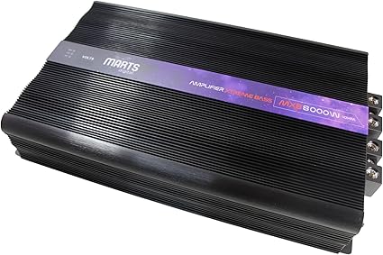 AMPLIFICADOR MARTS DIGITAL 8000 WTS MONOBLOCK BASS