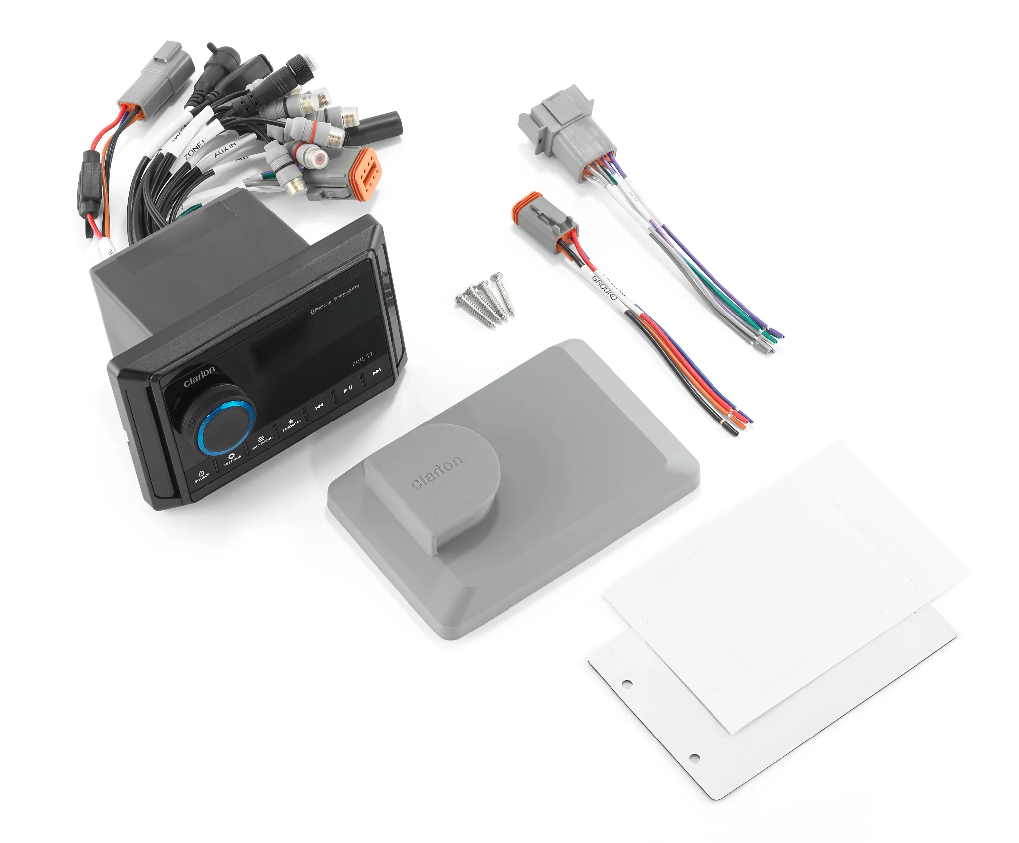 REPRODUCTOR CLARION MARINO 3" USB BLUETOOTH - Imagen 5