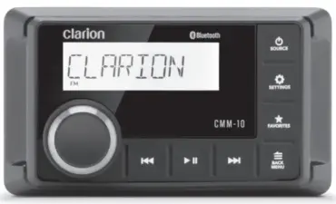 REPRODUCTOR CLARION MARINO PANTALLA 2"