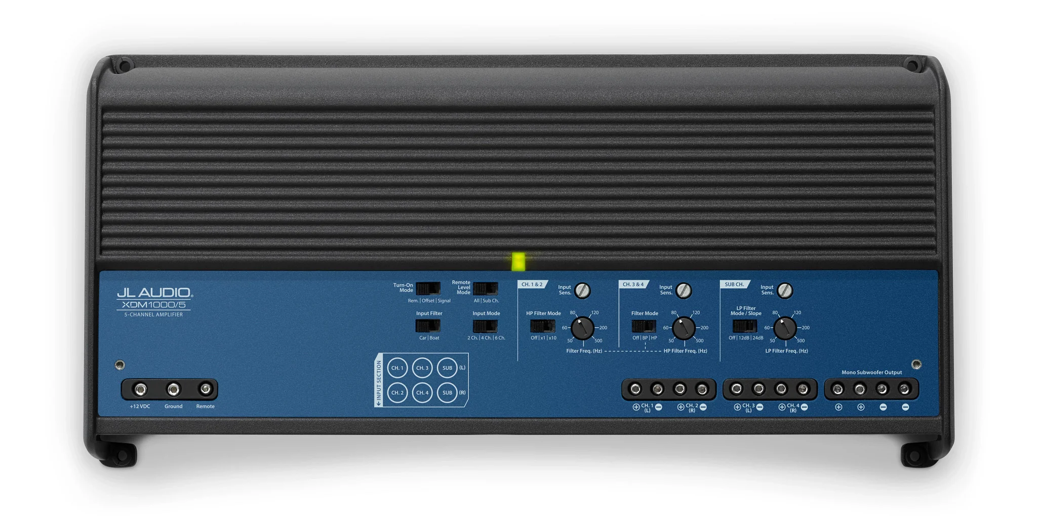 AMPLIFICADOR JL AUDIO 1000W 5 CANALES - Imagen 5