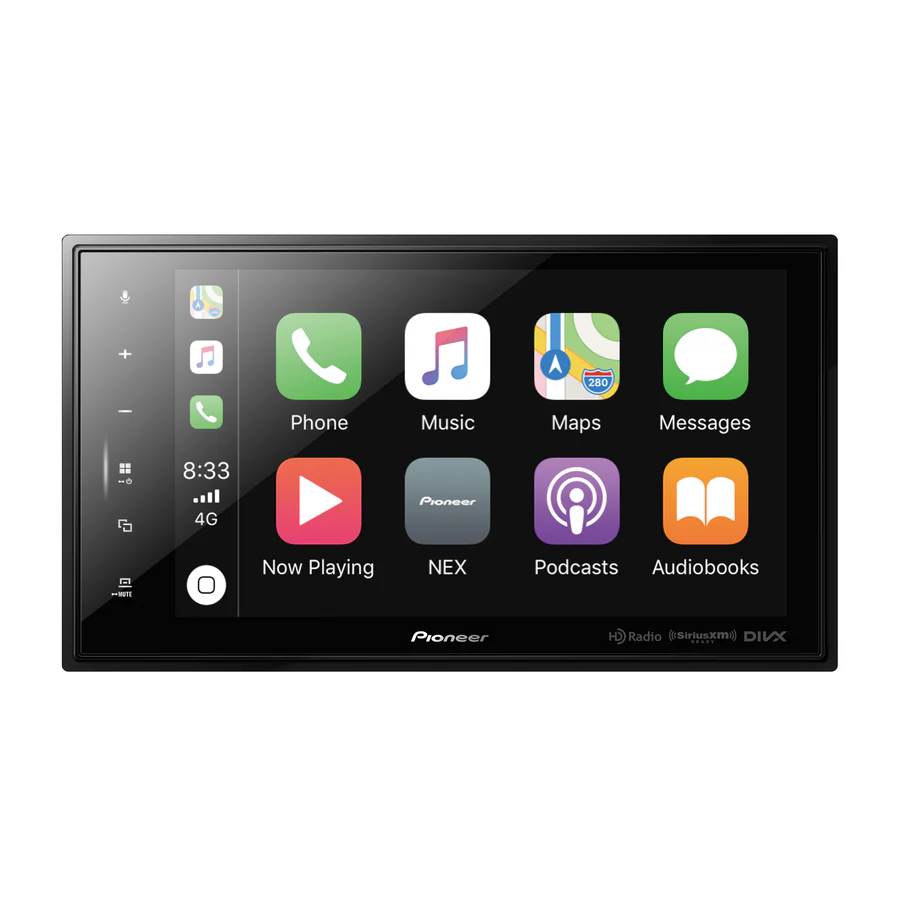 DVD PIONEER 8" CARPLAY